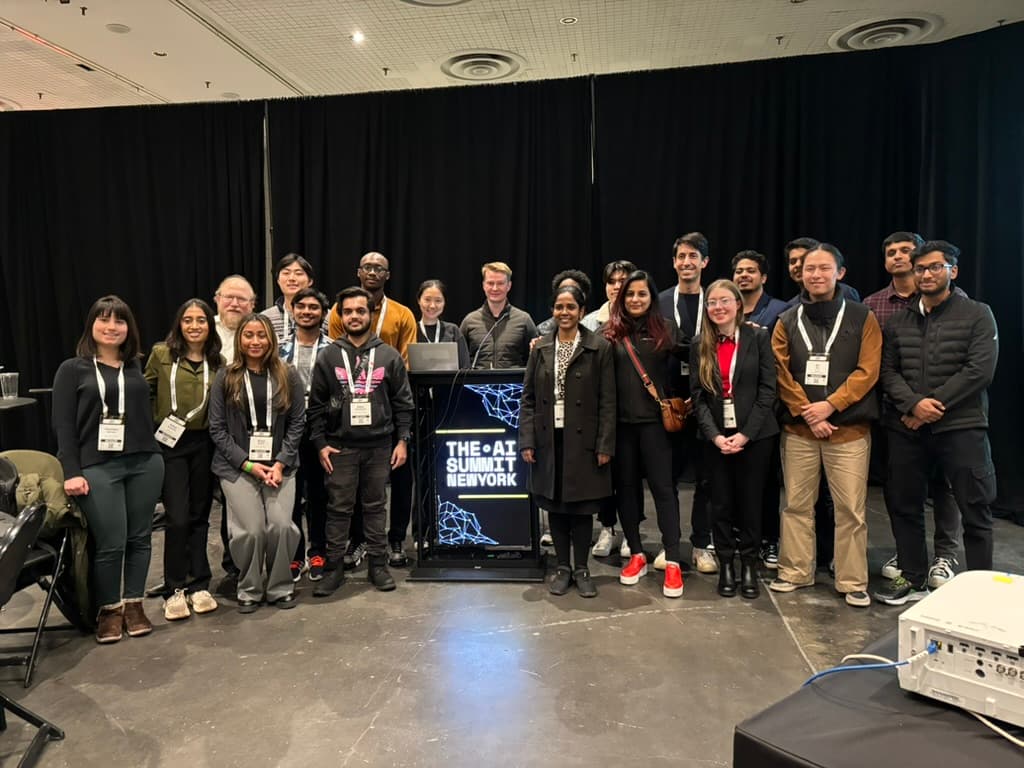 All teams at the AI Summit Series hackathon at Jacob Javits Center